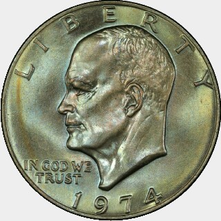 1974  One Dollar obverse