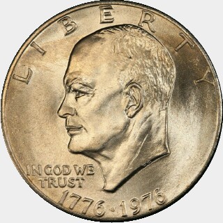 1976  One Dollar obverse