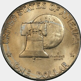 1976-D  One Dollar reverse