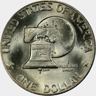 1976-D  One Dollar reverse