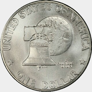 1976-S  One Dollar reverse