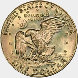 1977  One Dollar reverse