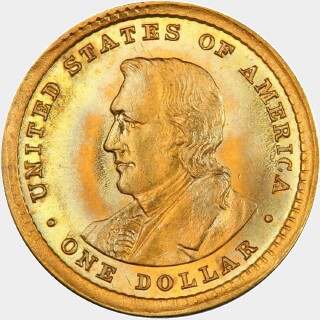 1904  One Dollar obverse