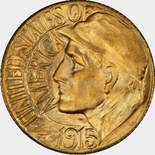 1915-S  One Dollar obverse