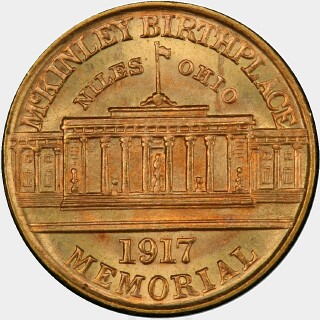 1917  One Dollar reverse