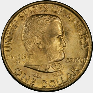 1922  One Dollar obverse