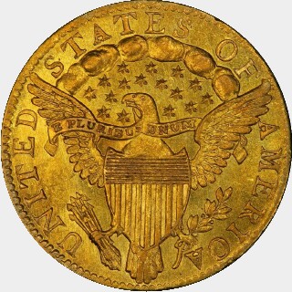 1796  Two and a Half Dollar reverse