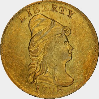 1796  Two and a Half Dollar obverse