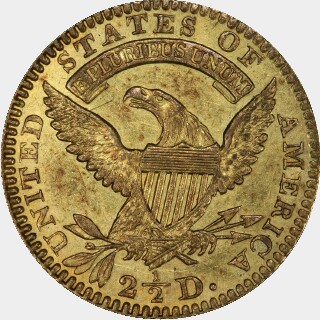 1826/5  Two and a Half Dollar reverse