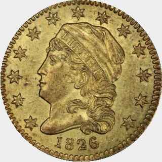 1826/5  Two and a Half Dollar obverse