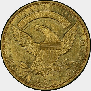 1832  Two and a Half Dollar reverse