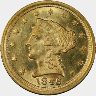 1846-O  Two and a Half Dollar obverse