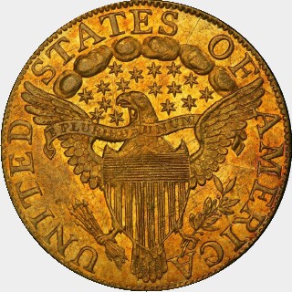 1797/5  Five Dollar reverse