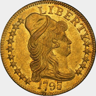 1797/5  Five Dollar obverse