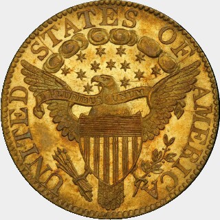 1802/1  Five Dollar reverse