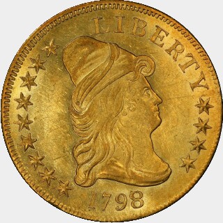 1798/7  Ten Dollar obverse
