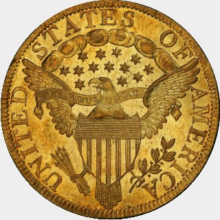 1798/7  Ten Dollar reverse
