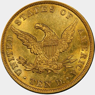 1838  Ten Dollar reverse
