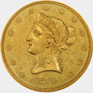 1841-O  Ten Dollar obverse
