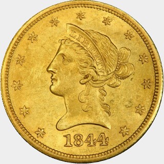 1844-O  Ten Dollar obverse