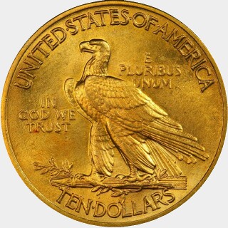 1913  Ten Dollar reverse