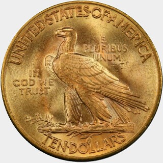 1926  Ten Dollar reverse
