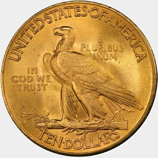 1933  Ten Dollar reverse