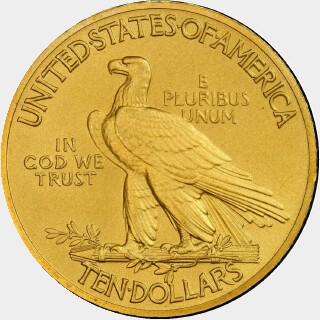 1913 Proof Ten Dollar reverse