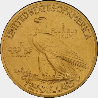 1914 Proof Ten Dollar reverse