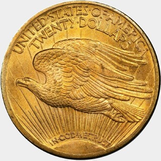 1914-S  Twenty Dollar reverse