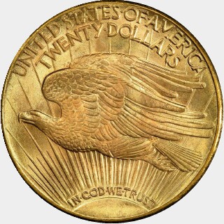 1925-D  Twenty Dollar reverse