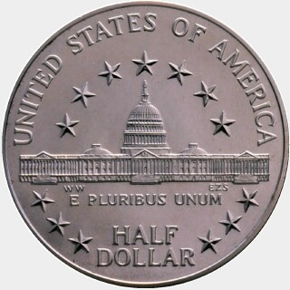 1989-D  Half Dollar reverse