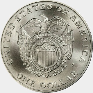 1994-D  One Dollar reverse