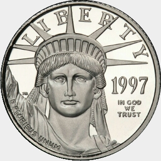 1997-W Proof Ten Dollar obverse