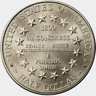 2001-P  Half Dollar reverse