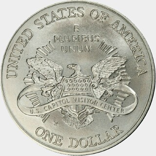 2001-P  One Dollar reverse
