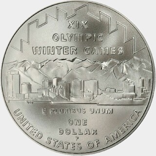 2002-P  One Dollar reverse