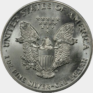1987  One Dollar reverse