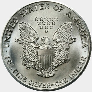 1989  One Dollar reverse