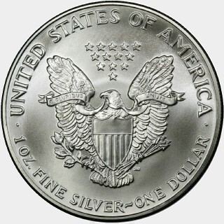 1991  One Dollar reverse
