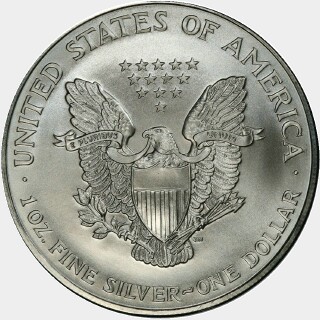 1997  One Dollar reverse