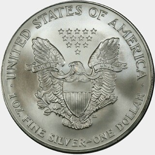 1999  One Dollar reverse