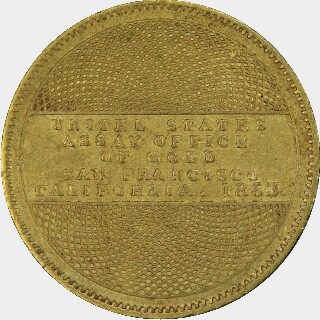 1853  Ten Dollar obverse
