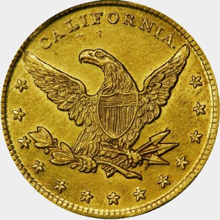(1849)  Ten Dollar obverse
