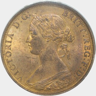 1862  Half Penny obverse