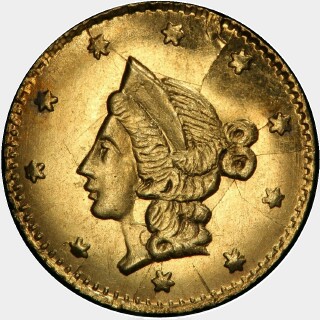 1853  Quarter Dollar obverse
