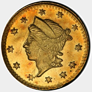 1856  Quarter Dollar obverse