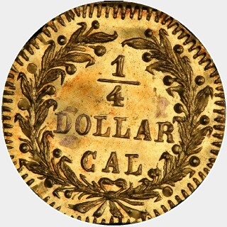 1873  Quarter Dollar reverse