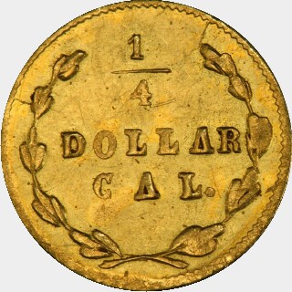 1870  Quarter Dollar reverse