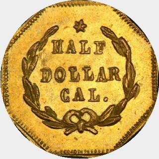 1872  Half Dollar reverse